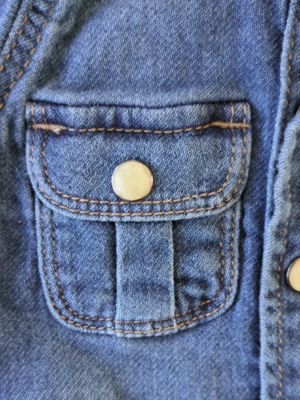 GAP Baby Blue Denim Jacket 0-3 Months